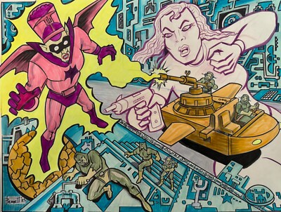GHOST GIRL   ** MIKE BENNETT'S  ORIGINAL  ART   (2025) 02/17/25