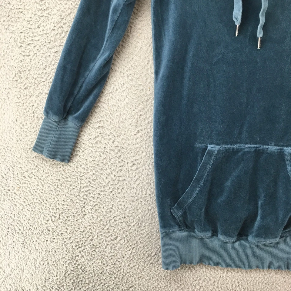 Suéter Pullover Juicy Couture Para Mujer P Azul Mezcla de Algodón Manga Larga Informal Foto 3 de 4