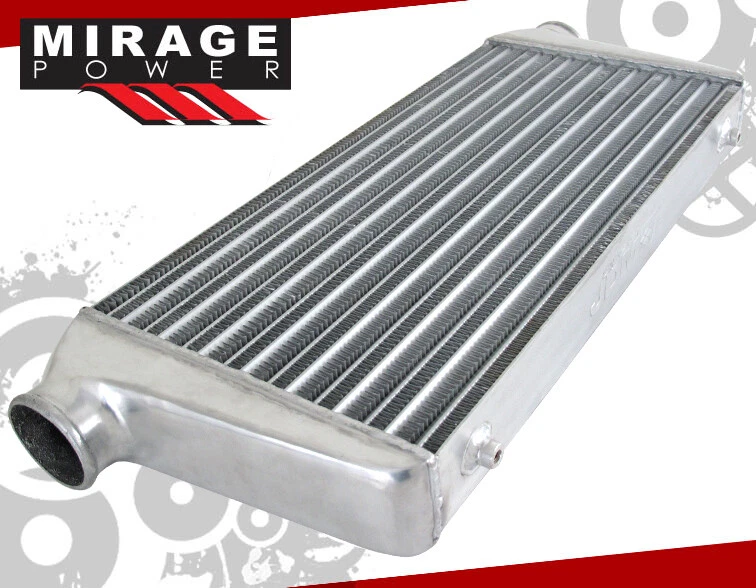 Universal 12Pc 2.5" Aluminum Mandrel Piping Kit + 3" T-6061 Turbo Intercooler Foto 3 de 4