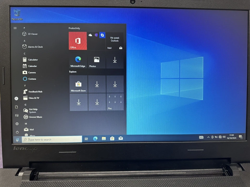 Lenovo Laptop B50-50 15.6" I3-5005U 2.00 GHZ 4GB RAM 240GB SSD NO BATTERY READ - Image 4 of 4