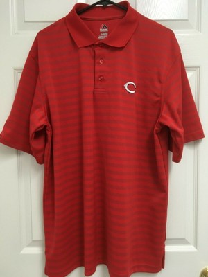 cincinnati reds golf shirt