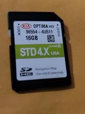 GENUINE KIA OPTIMA Limited EX SX GPS Navigation DATA SD CARD 4.X US Canada Map