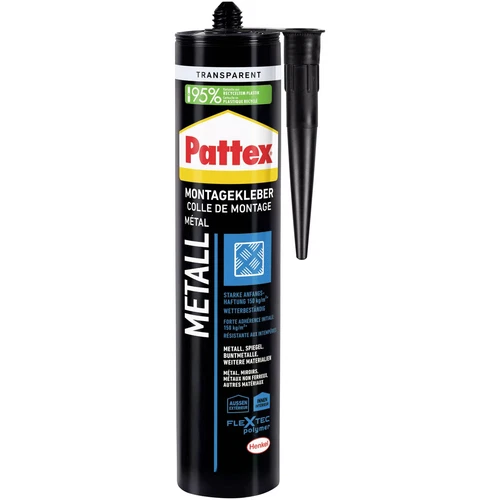 Pattex PTRTR Clear Metal Glue for Gluing and Sealing Materials