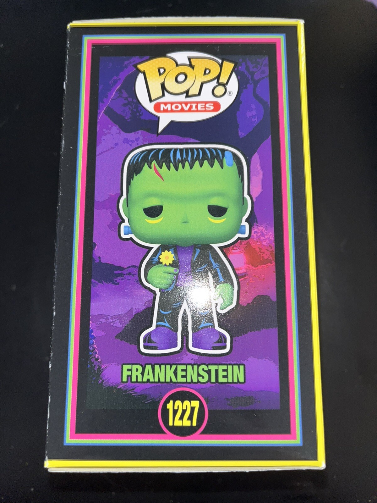 Funko Pop! Movies FRANKENSTEIN 1227 Black Light Walgreens Exclusive