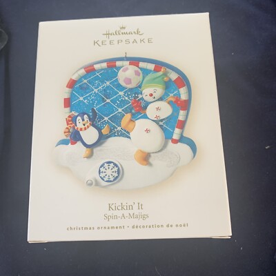 Hallmark Keepsake Ornament Kickin' It Spin-a-Majigs With Animated Movement