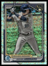 2024 Bowman #BCP-2 Jadher Areinamo Chrome Prospects Mini-Diamond Refractors