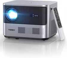 VIZONY FHD 1080P Projectors 800ANSI 5G WiFi Bluetooth 4K Support Home Theater