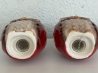 NEW SALT & PEPPER SHAKERS CUTE LITTLE RED OWLS — photo 5