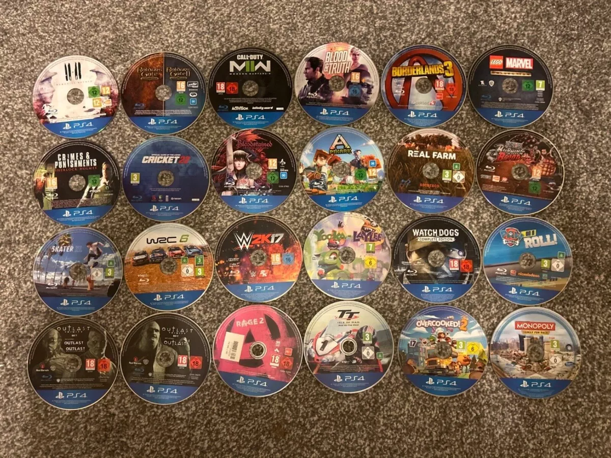 Sony Playstation (PS4) Disc Only Video Games Multi Offer Available  (List 3) eBay