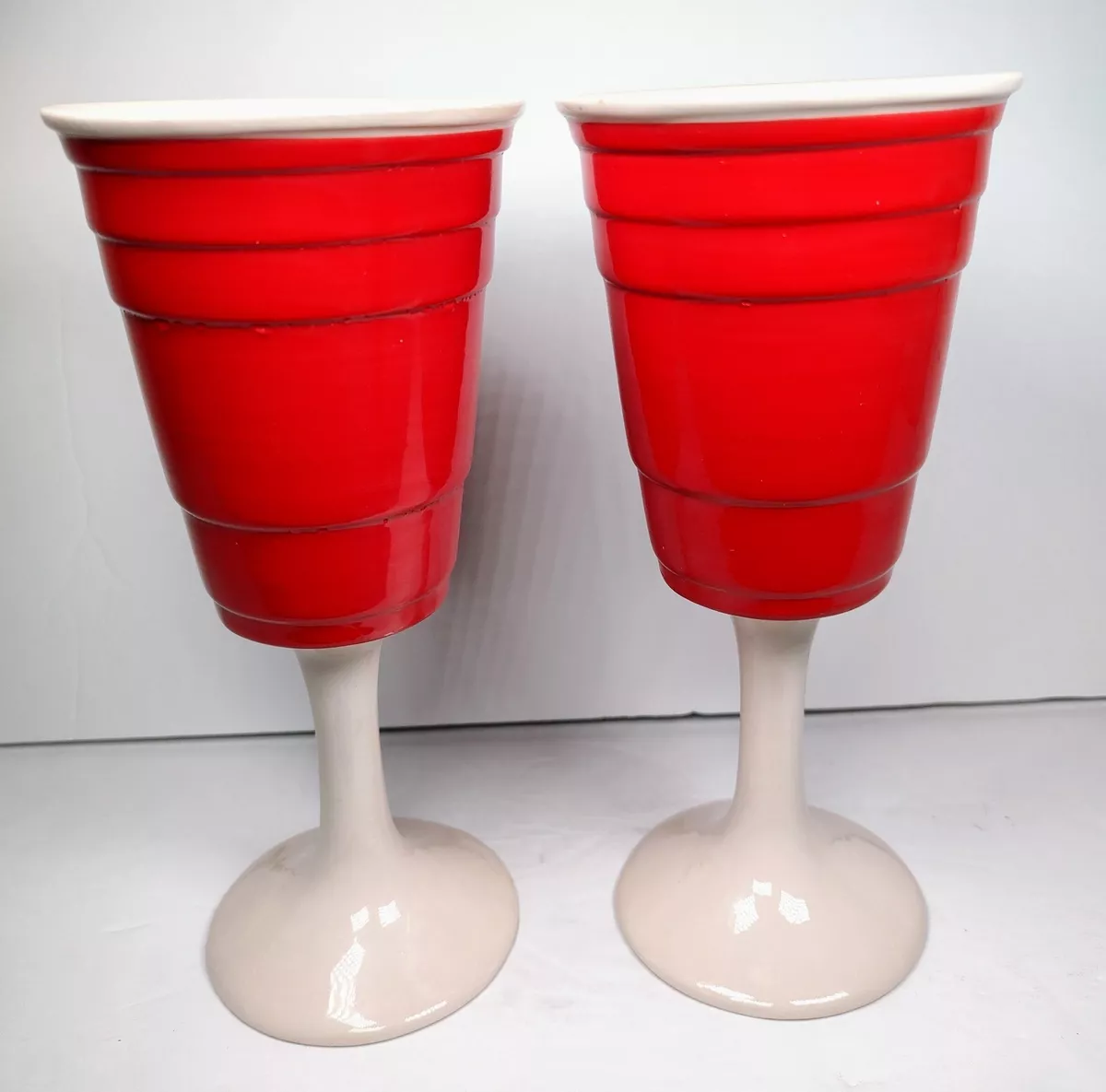 Red solo cup cheap wine glasses wholesale