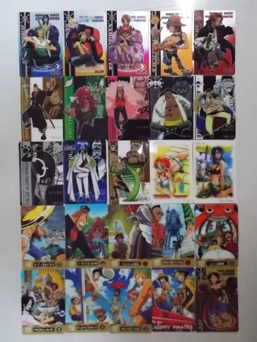 One Piece	Gummy Card Gumica 101 ~ 150 Nami Robin Kalifa Vivi Luffy Sanji Zoro