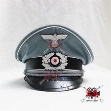 Movie German Officer Woolen Big Brim Hat Military Cap Cosplay Prop Collection