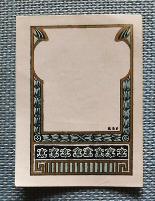 Old Bottle Label Otto Leich Fürstenwalde Spree Herrenstraße Design