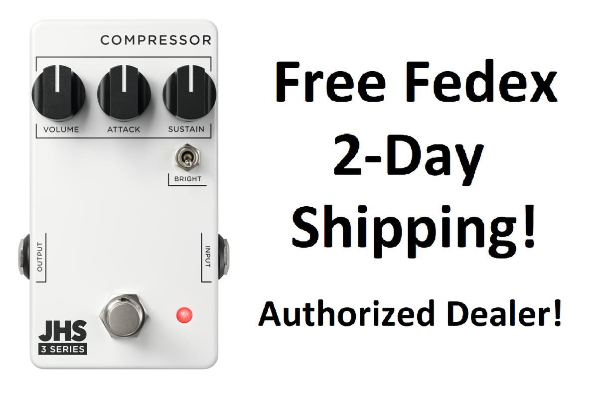 New JHS 3 Series Compressor Guitar Effects Pedal | eBay
