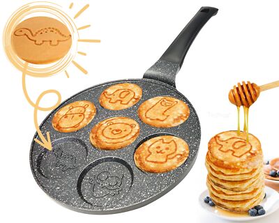 Tiere Pfannkuchen Pfanne Ø26cm Induktion Alu Guss Pancake Pfanne