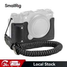 SmallRig XM5 Camera Leather Half Case Kit w/ Wrist Strap for FUJIFILM X-M5 Black