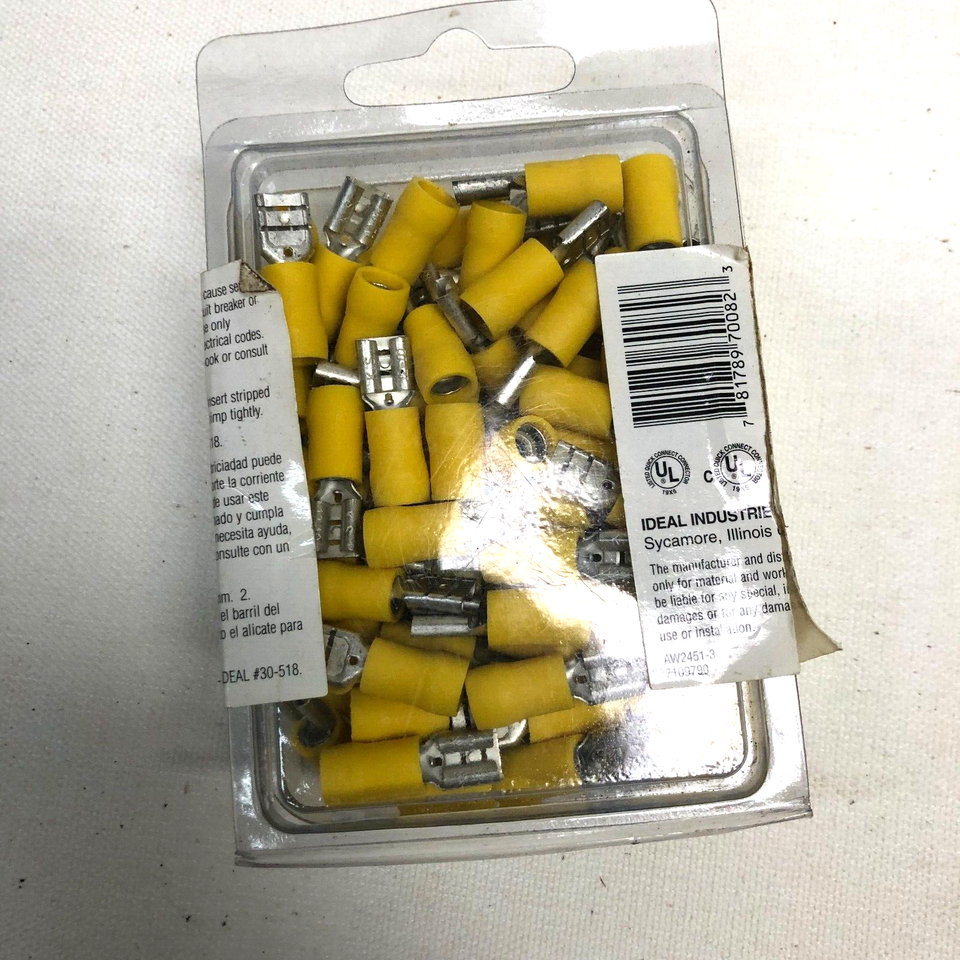 Buchanan Ideal 7008 Barrel Insulated Female Disconnect #12-#10 Box ...