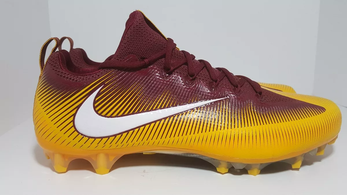 Nike Vapor Untouchable Pro Football Cleats Maroon 839924 732 Men Size 16