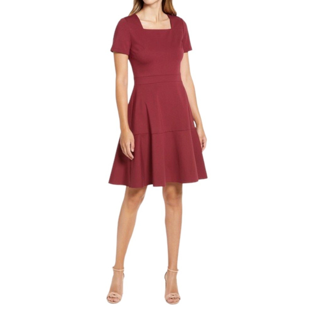 Rachel Parcell Square Neck Fit & Flare Dress | eBay Rachel Parcell Square Neck Fit & Flare Dress | eBay
