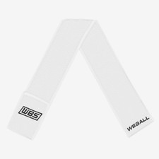 White Streamer Football Towel by We Ball Sports
