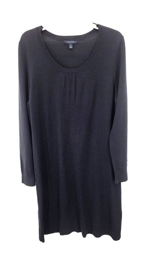 lands end long sleeve fleece quarter zip dress LANDS' END Women's Long Sleeve Fleece Quarter Zip Dress Size: Small tall NEW