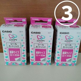 Casio Loopy My Seal Computer Console SV-100 SET B w/Box 2Games Seal Cartridge