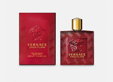 Versace Eros Flame 3.4Oz 100ml   Men  s Eau de Parfum, Authentic, New  Sealed
