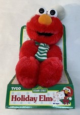 NIB Sesame Street Holiday Elmo Friend Tyco 1996 Kmart Exclusive Plush