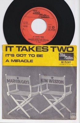 Marvin GAYE & Kim WESTON * It Takes Two * MOTOWN SOUL * 1967 HOLLAND 45 *