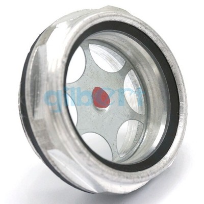 1 Piece M42x1.5mm Metric Air Compressor Aluminum Oil Level Sight Glass Window #z