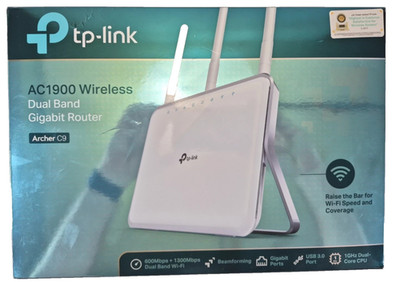 TP-Link Archer C9 AC1900 Smart Dual Band Gigabit WiFi Beamforming Router
