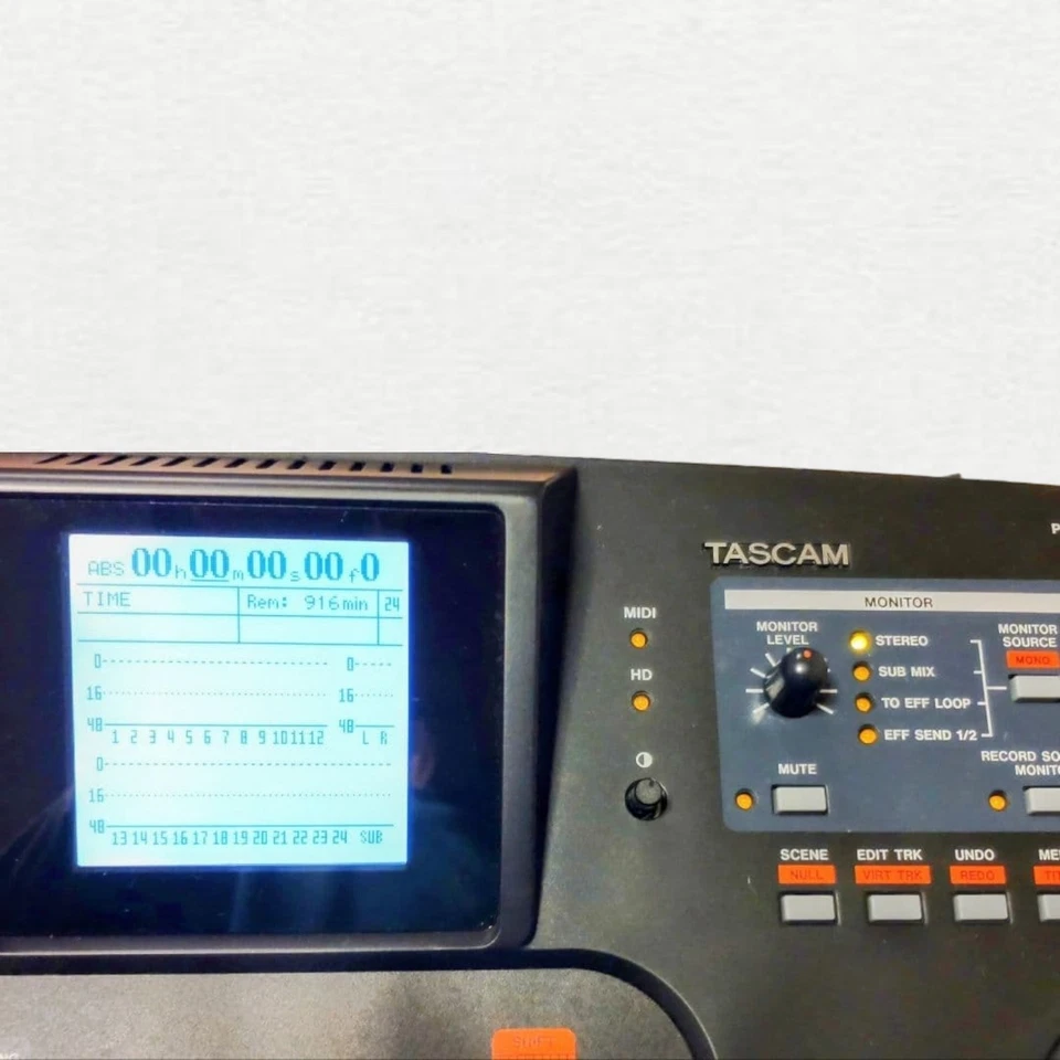TASCAM 2488neo 24 track Recorder 24 Bit Digital Recorder Home Recording - Image 3 of 4