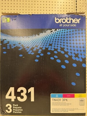 Brother TN-4313PK 3Pcs Toner Cartridg,Cyan, Magenta,Yellow.New Inside The Box