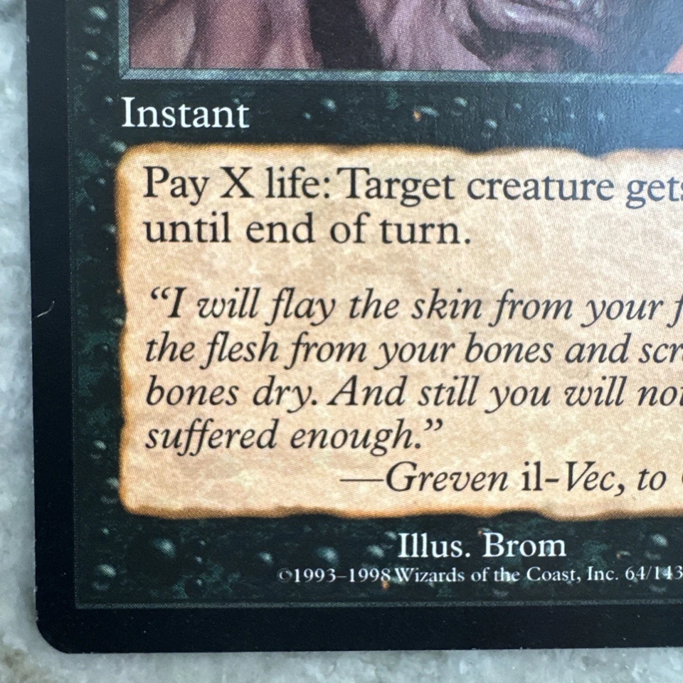 Rare MTG - Magic The Gathering: Exodus: Hatred #61/43 LP - Image 2 of 4
