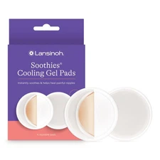 Lansinoh Soothies Cooling Gel Pads for Breastfeeding Moms, 2 Count