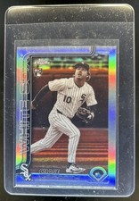 2025 Topps Chrome Update Chase Meidroth RC Refractor Rookie #USC75 White Sox