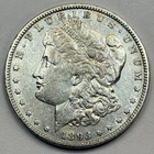 1893-P $1 Morgan Dollar 90% Silver Philadelphia US Coin LOW MINTAGE! KEY DATE!