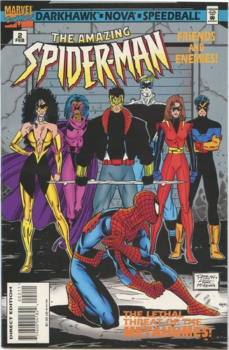 Amazing Spider-Man Friends and Enemies #2 1995 Marvel Comics NM- Comic Book