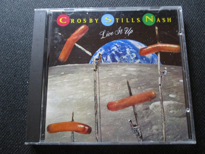 Top CD ALBUM aus Sammlung !  CROSBY STILLS NASH   Live it up  10 Top Tracks