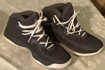 Adidas Mens Explosive Bounce Gray Basketball Shoes Sz 6.5 