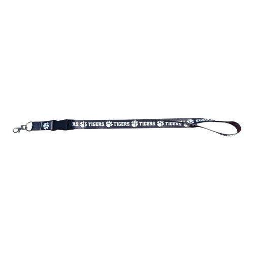 Clemson Tigers NCAA Lanyard Black Orange White - Picture 2 of 10