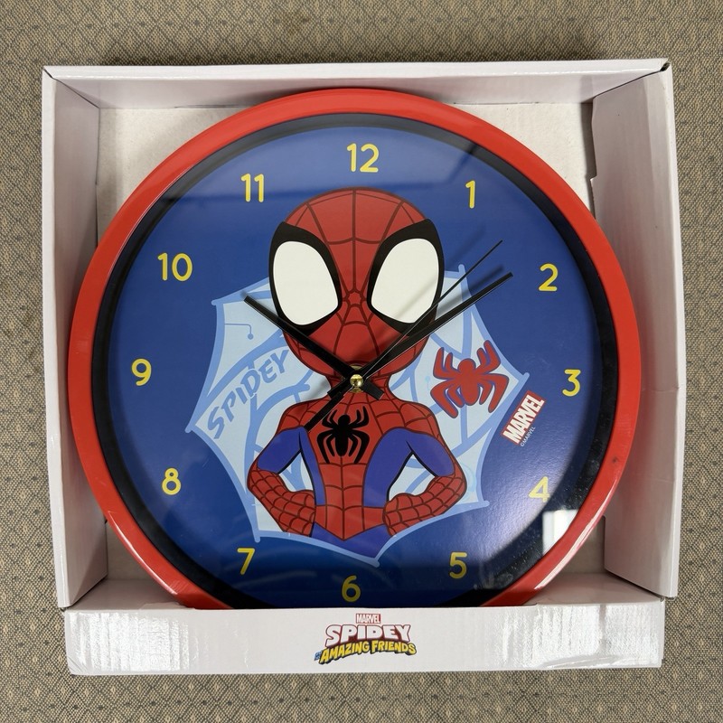 Marvel Spidey and His Amazing Friends Round Analog Kids Wall Clock