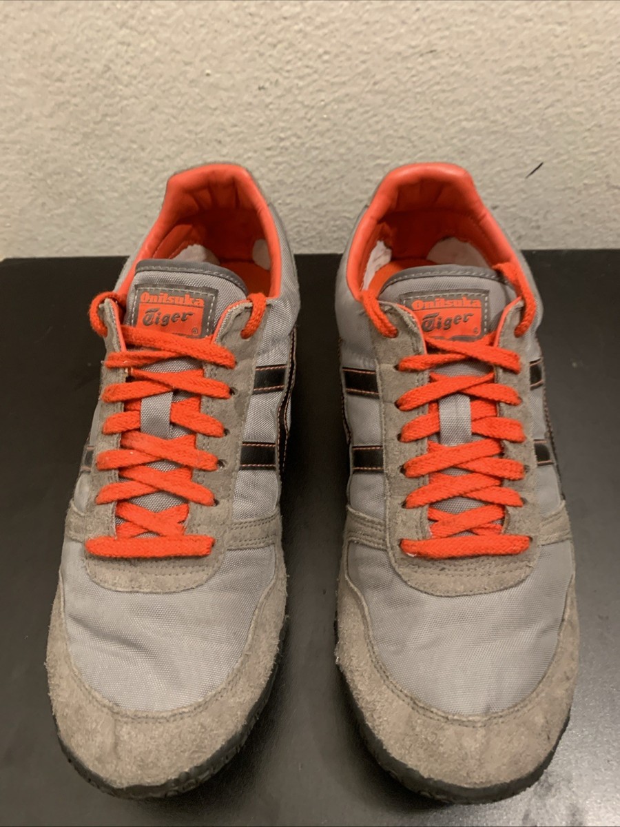 ASICS Onitsuka Tiger Ultimate 81 Men's 9 Gray Black Running