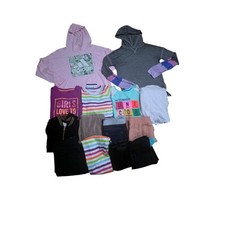 Lot Bundle Girls Mix Brand Casual Clothing 14pc ALLSEASON Size 10-12