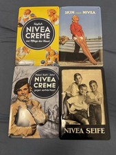 4x Blechschild  Nivea  Creme  Metallschild  20 x 30cm