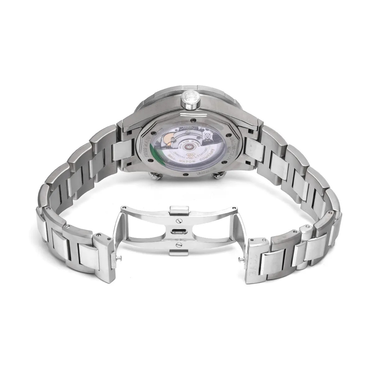BALLWATCH RoadMaster Marine GMT DG3030B-S2CJ-BK (DG3030B) Black Dial #W2772 image 4