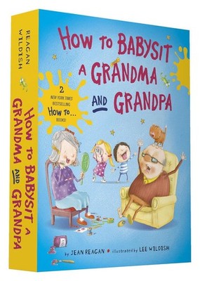 How to Babysit a Grandma and Grandpa Board Book Boxed Set by Jean Reagan (Englis
