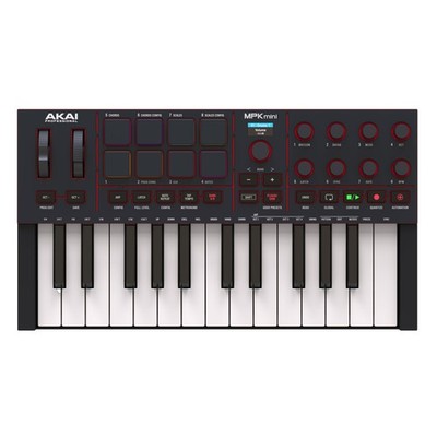 AKAI Professional MPK mini IV Black - Midi Keyboard