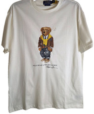 Polo Ralph Lauren men's t-shirt Polo Bear white size M