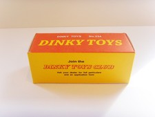 DINKY  No. 234 -  Ferrari Racing Car - Plain repro / display box only